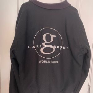 Garth Brooks World Tour Wool Bomber Jacket Varsity